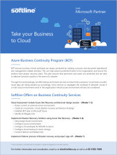 Azure Business Continuity Program (BCP)