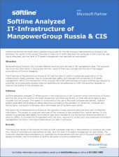 Softline Analyzed IT-Infrastructure of ManpowerGroup Russia & CIS