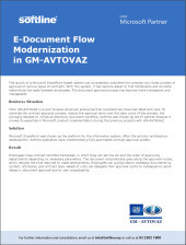 E-Document Flow Modernization in GM-AVTOVAZ